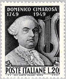 Cimarosa stamp