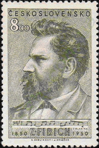 Fibich Zdeněk stamp
