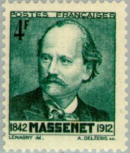 Massenet stamp