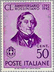 Rossini stamp