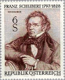 Schubert stamp