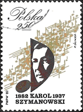 szymanowski stamp