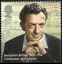 Benjamin Britten stamp