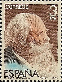 Caballero stamp